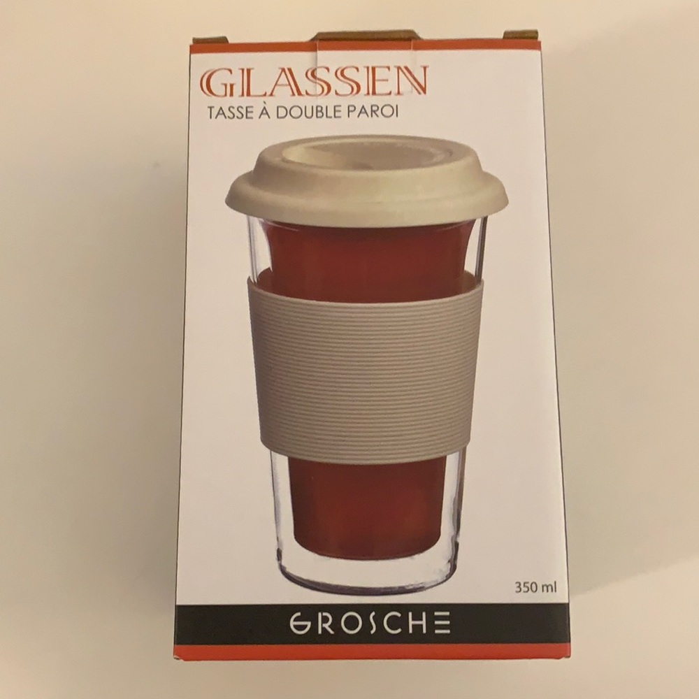 Grosche “Glassen” Double wall glass cup